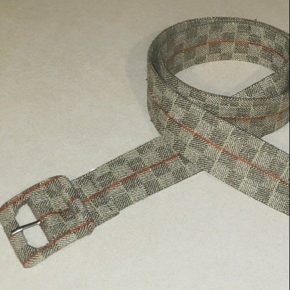 ?NEW! FREE PEOPLE Frisco Patterned Fabric Belt. main image 5